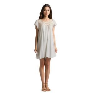 Toska Off White Lace Bubble dress l Size L